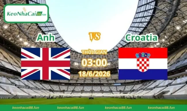 Soi kèo World Cup Anh vs Croatia
