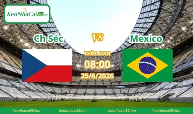 Soi kèo World Cup CH Séc vs Mexico