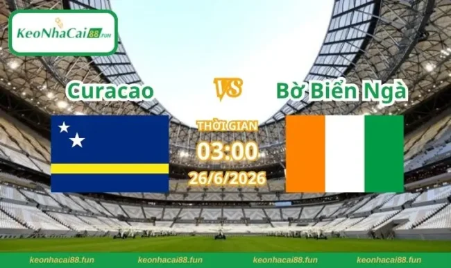 Soi kèo World Cup Curacao vs Bờ Biển Ngà
