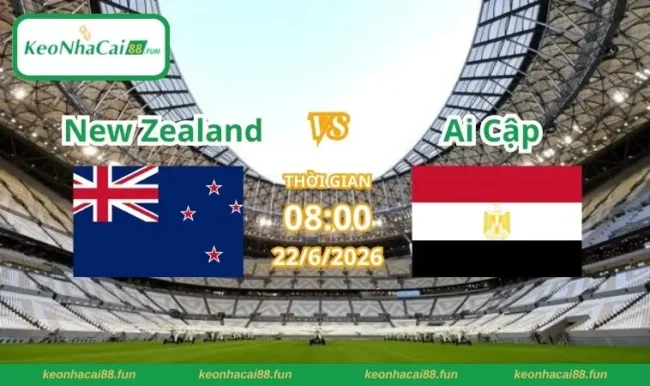 Soi kèo World Cup New Zealand vs Ai Cập
