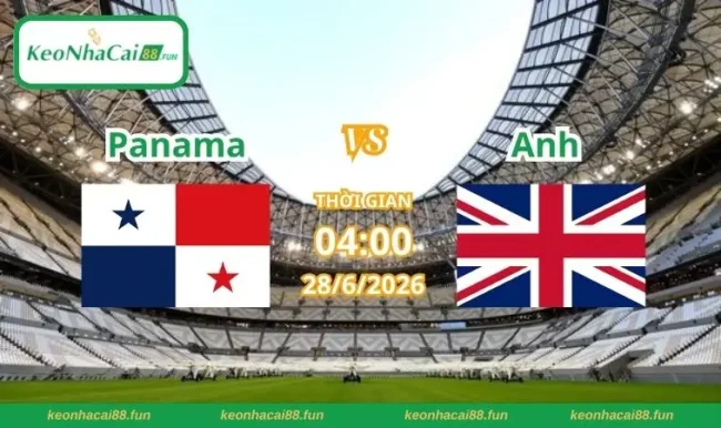 Soi kèo World Cup Panama vs Anh