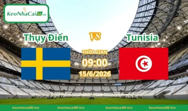 Soi kèo World Cup Thụy Điển vs Tunisia